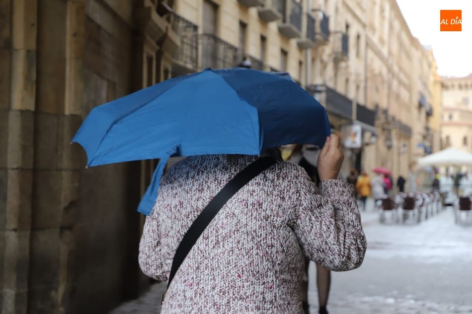 Salamanca podría registrar hoy hasta 80 litros por metro cuadrado de lluvia