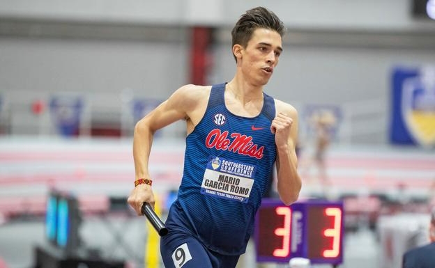 El salmantino Mario García Romo, campeón de la milla en la NCAA de Estados Unidos