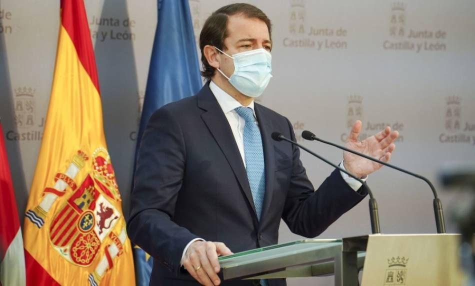 Mañueco se alinea con el Rey en su mensaje de huir del pesimismo ni tampoco caer en el conformismo