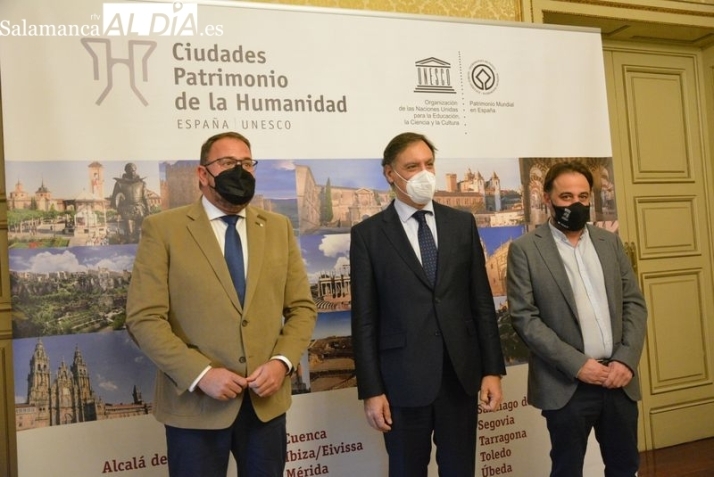 El alcalde de Salamanca, nuevo presidente de las Ciudades Patrimonio de España, pretende impulsar la recuperación turística