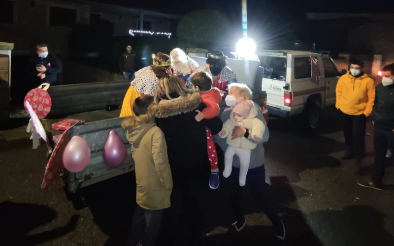 Cabalgata de los Reyes Magos en Valderrodrigo